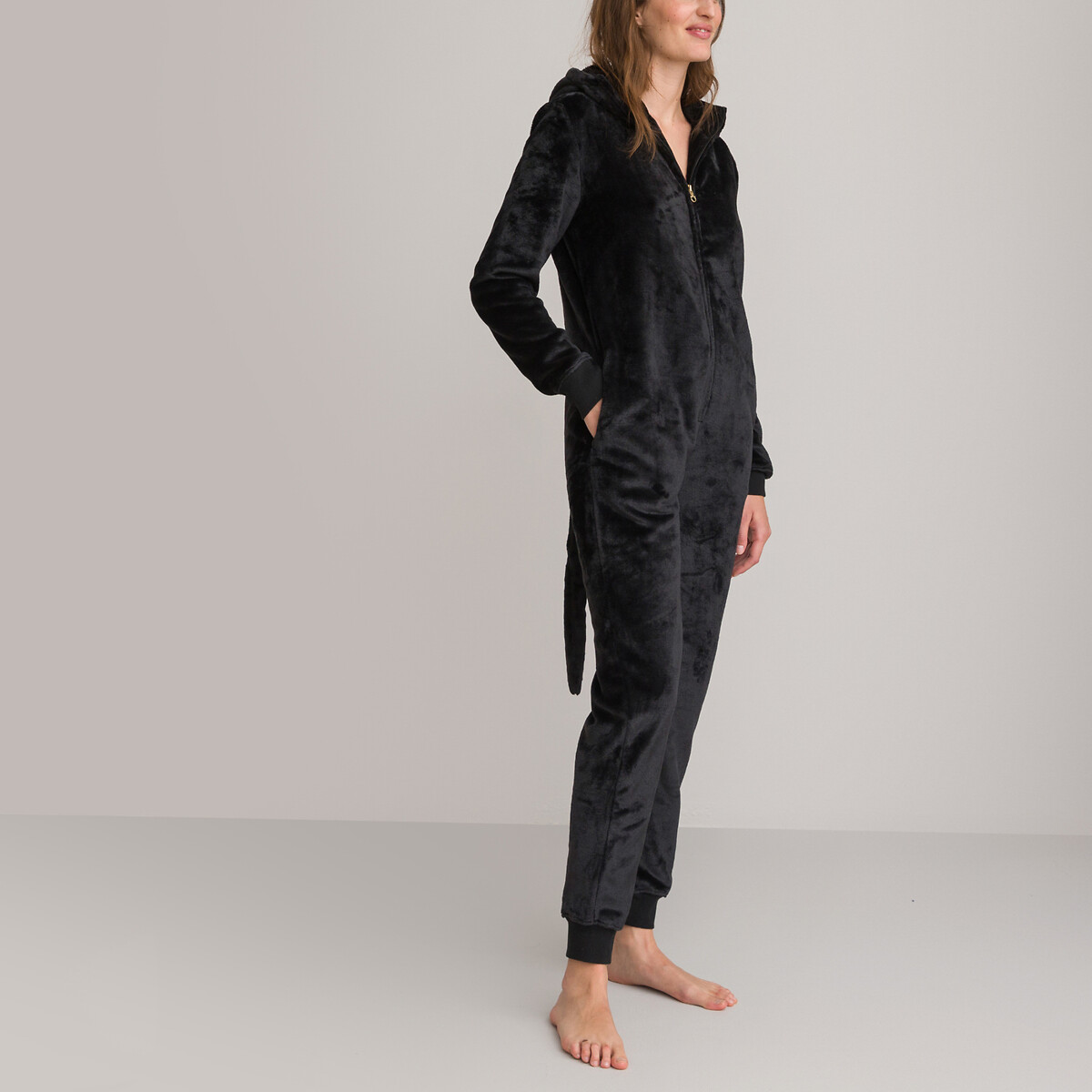 COLEÇÕES LA REDOUTE<br>Macacão Catwoman em lãtricot