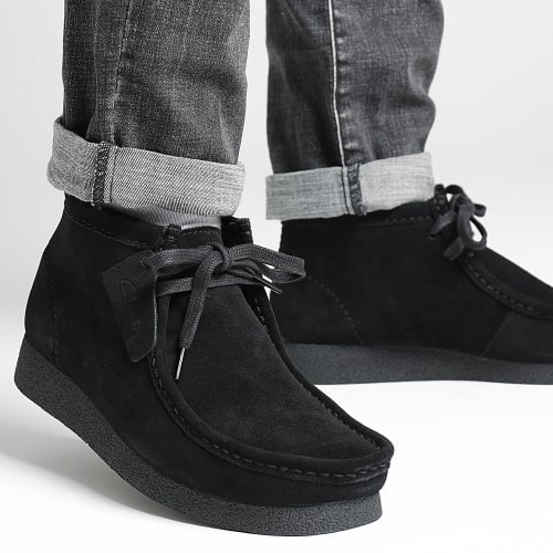 Chaussures Wallabee Evo Black Suede