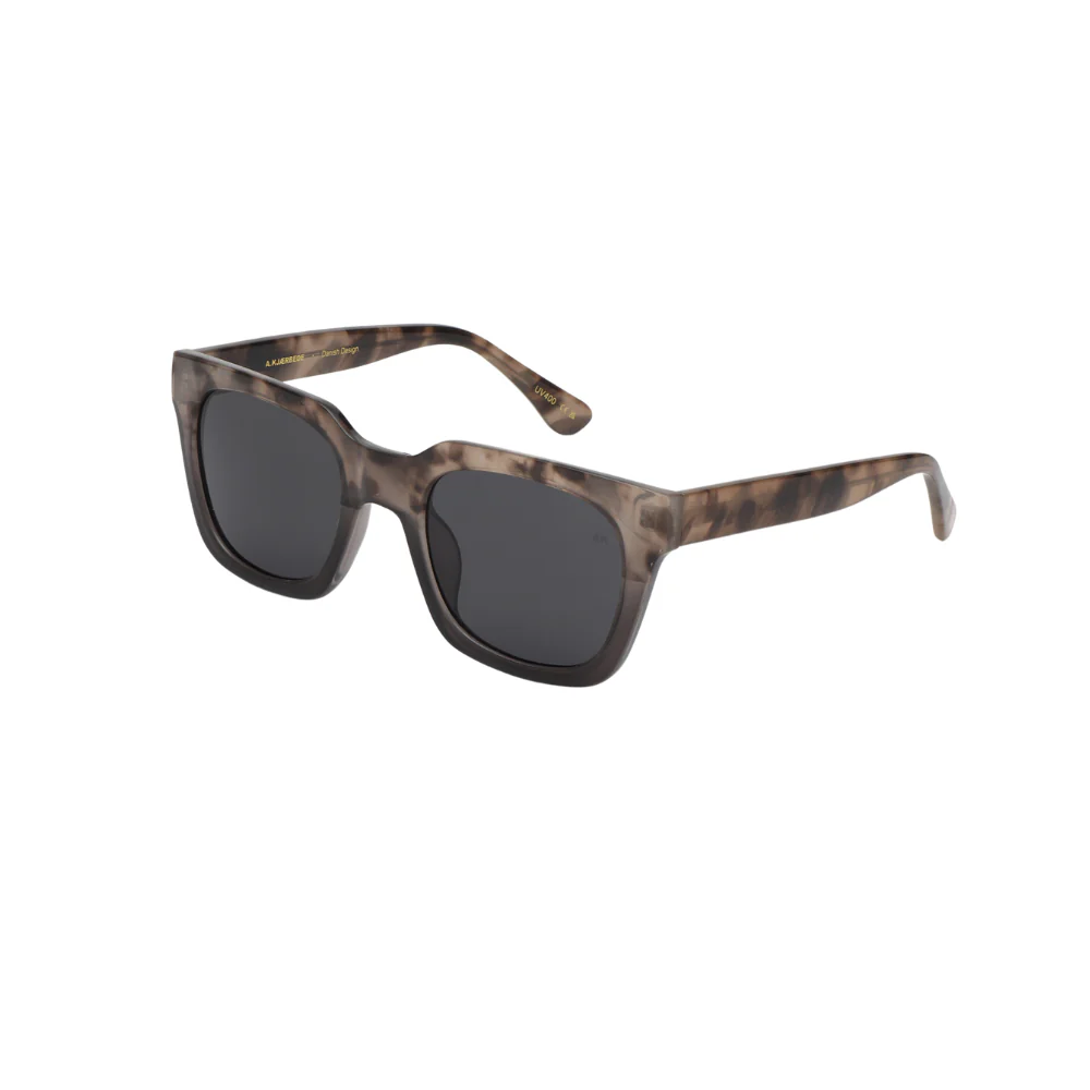 A. Kjærbede  Nancy solbrille - Coquina/Grey transparent