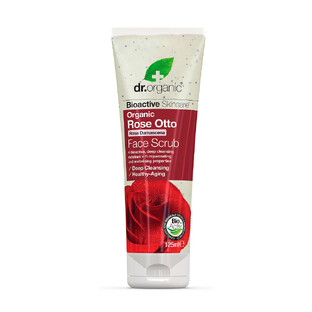 Dr Organic Rose Otto Gezichtsscrub 125ML