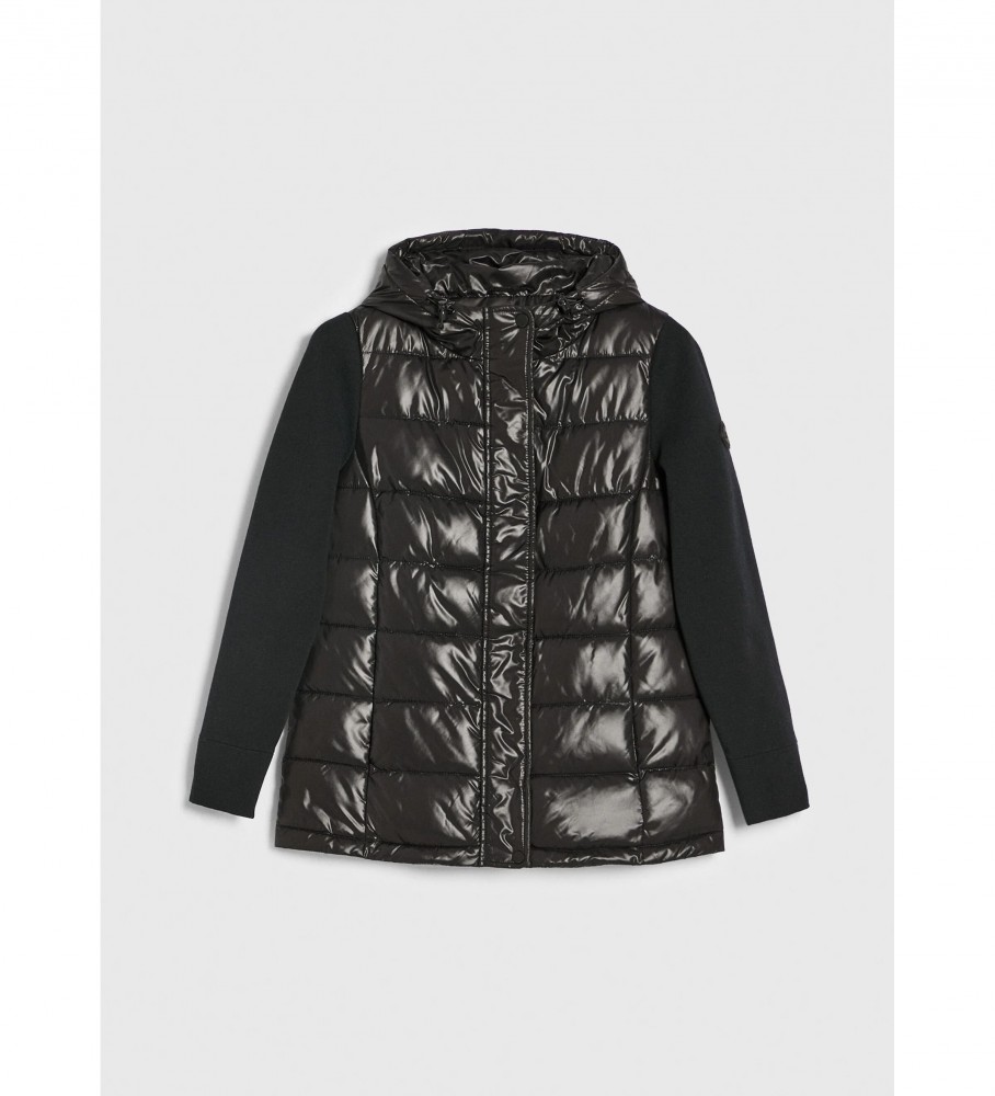 Jaqueta puffer preta da Pepe Jeans