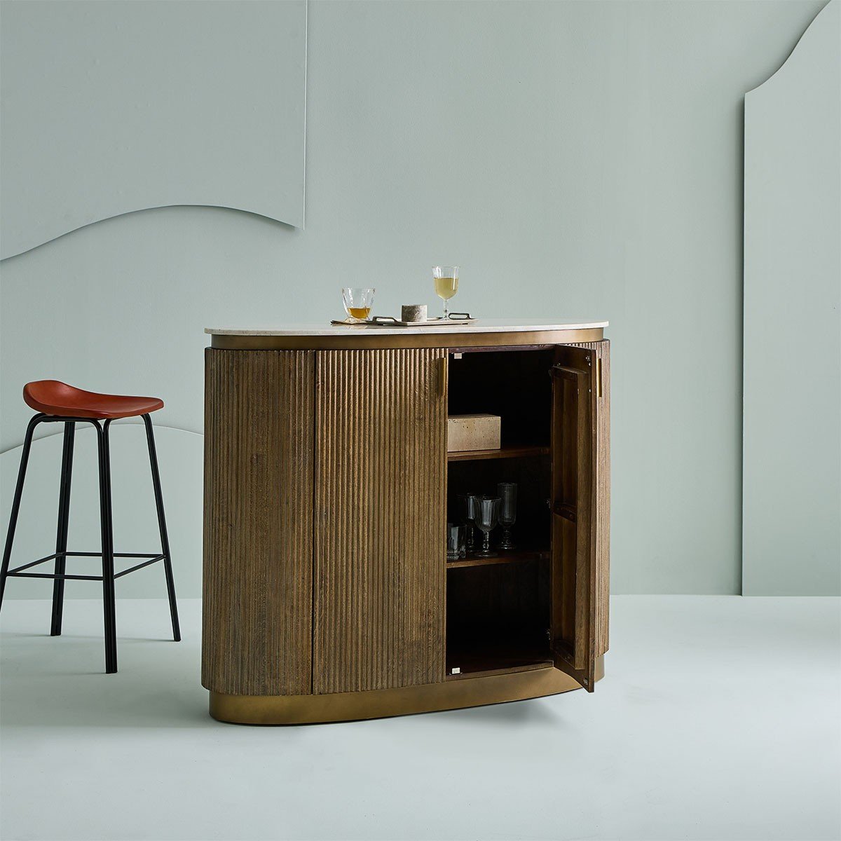 Calicosy - BUREN-teller - B104 cm - Bruin