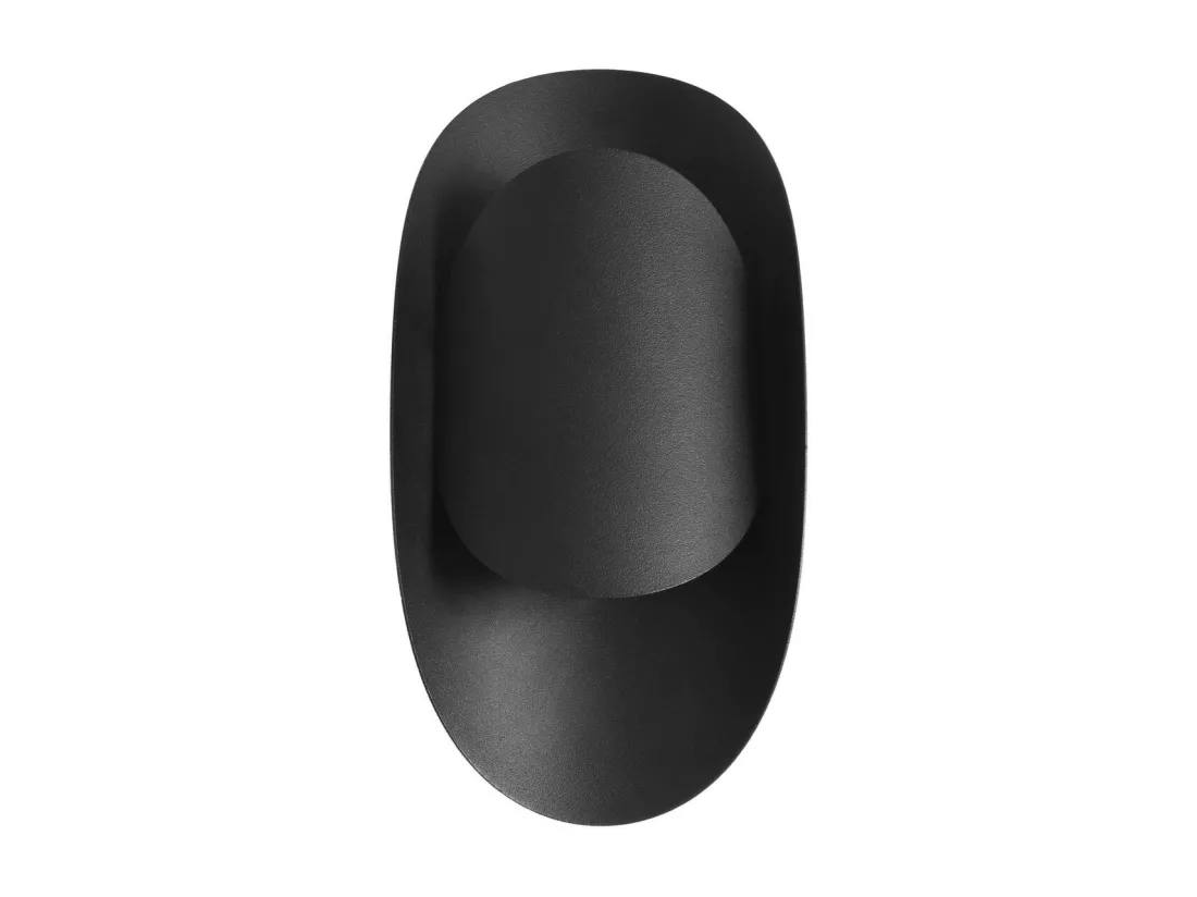 Sollux Lighting Tear Applique murale Up & Down, noir, 1x G9