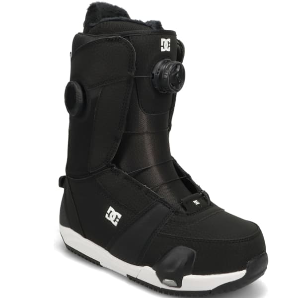 Boots snowboard DC SHOES LOTUS STEP ON BLACK/WHITE
