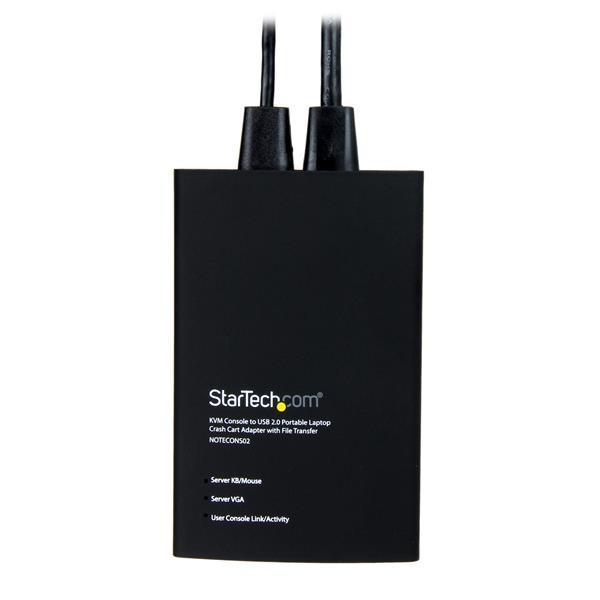 StarTech.com Adaptateur crash cart pour PC portable - Console KVM vers USB 2.0 avec transfert de fichier et acquisition video