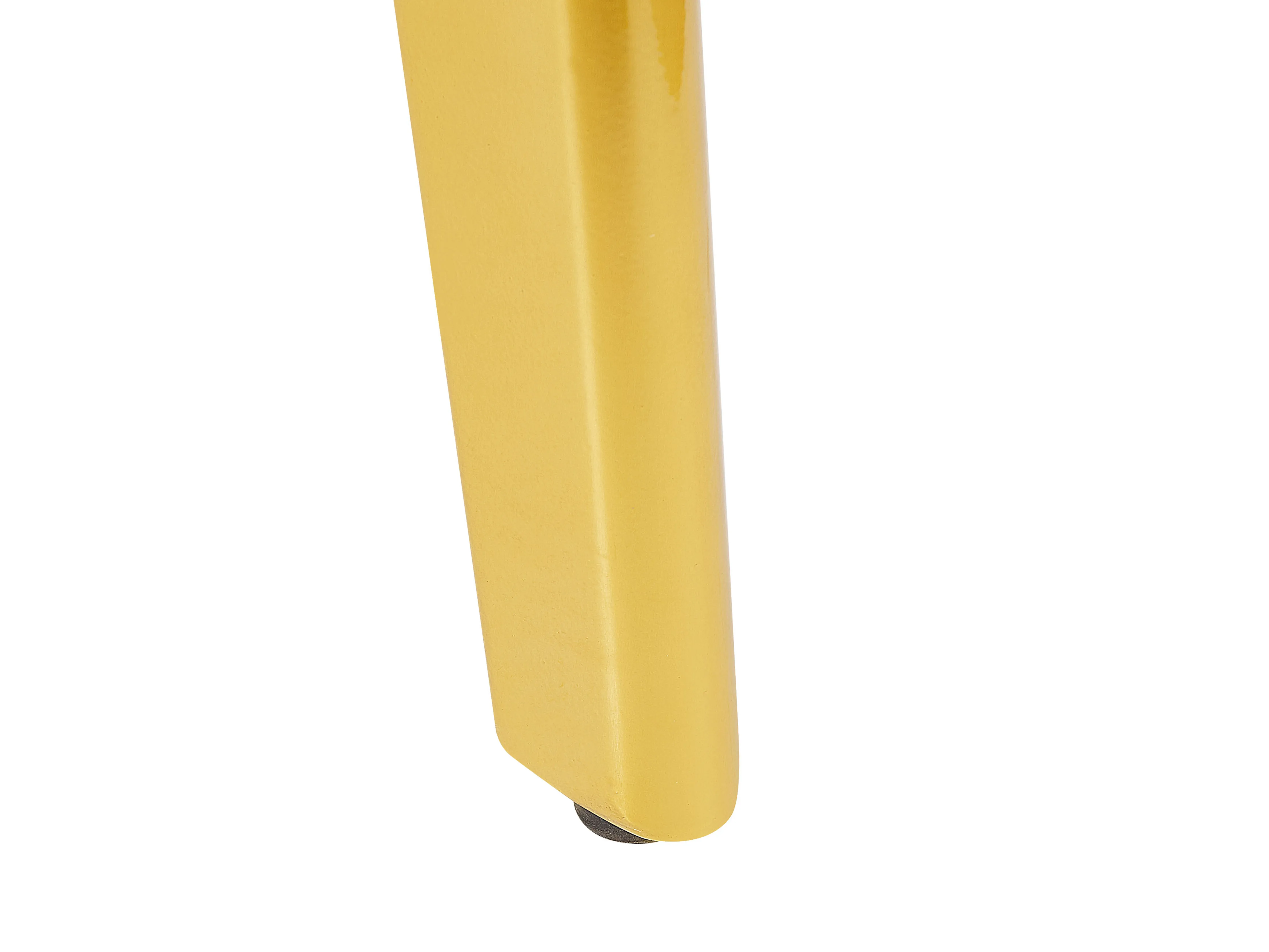 Eettafel uitschuifbaar MOSBY Marmer/goud 90 cm 160/200 cm