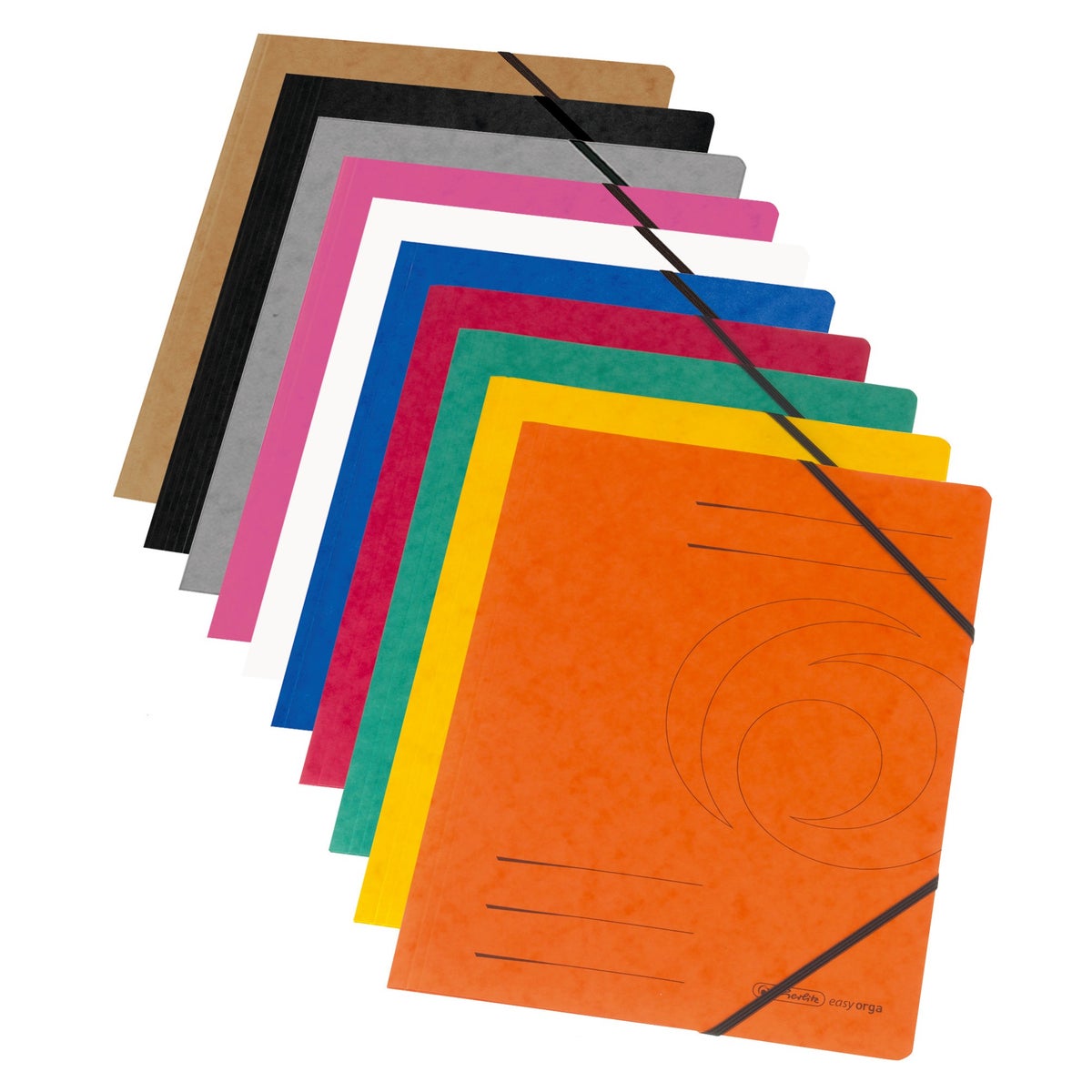 Herlitz Hoekmap A4 Gekleurde Set van 10