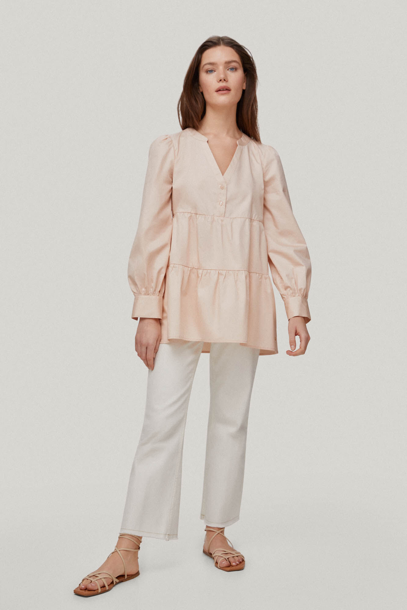 Blusa com sapatilhas - Rosa