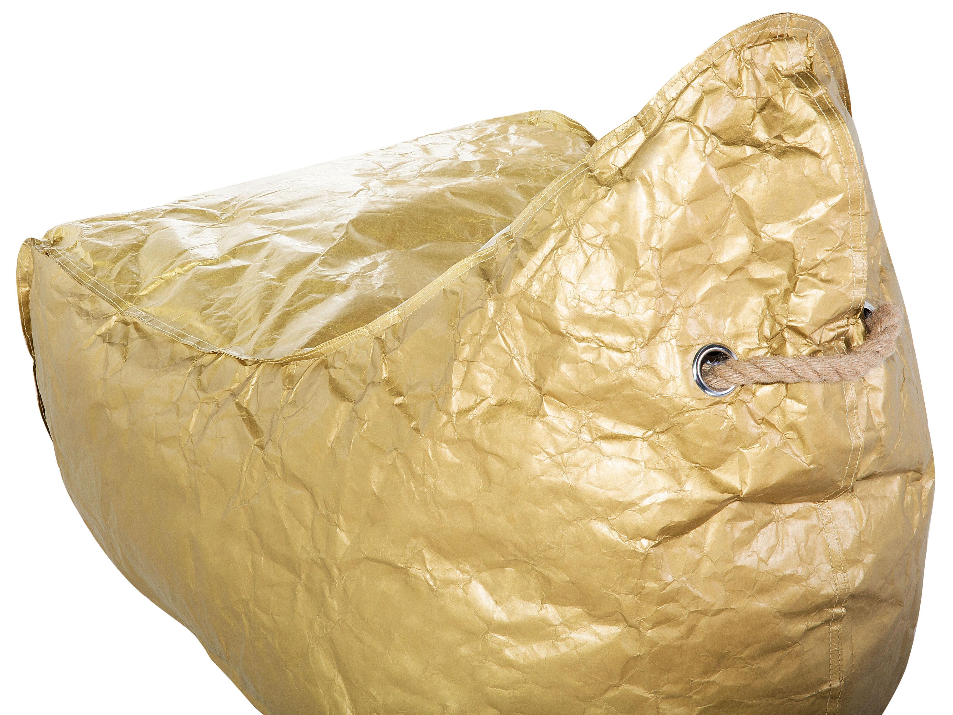 Zitzak 200 L DROP 63 cm 75 cm Goud