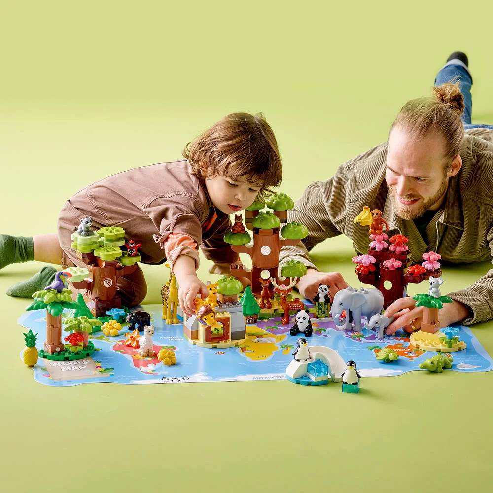 LEGO®DUPLO®MA VILLE 10975 - ANIMAUX SAUVAGES DU MONDE