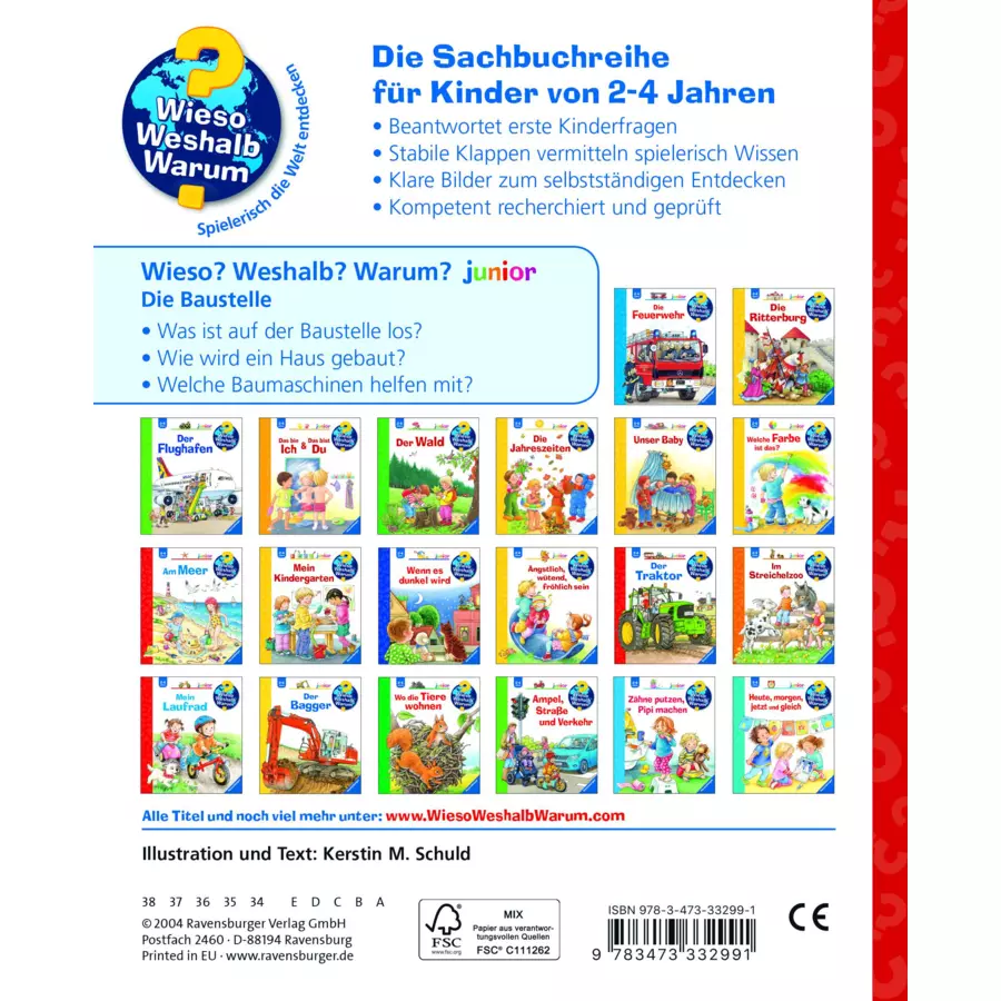 Ravensburger Wieso? Weshalb? Warum? Junior 7: Die Baustelle