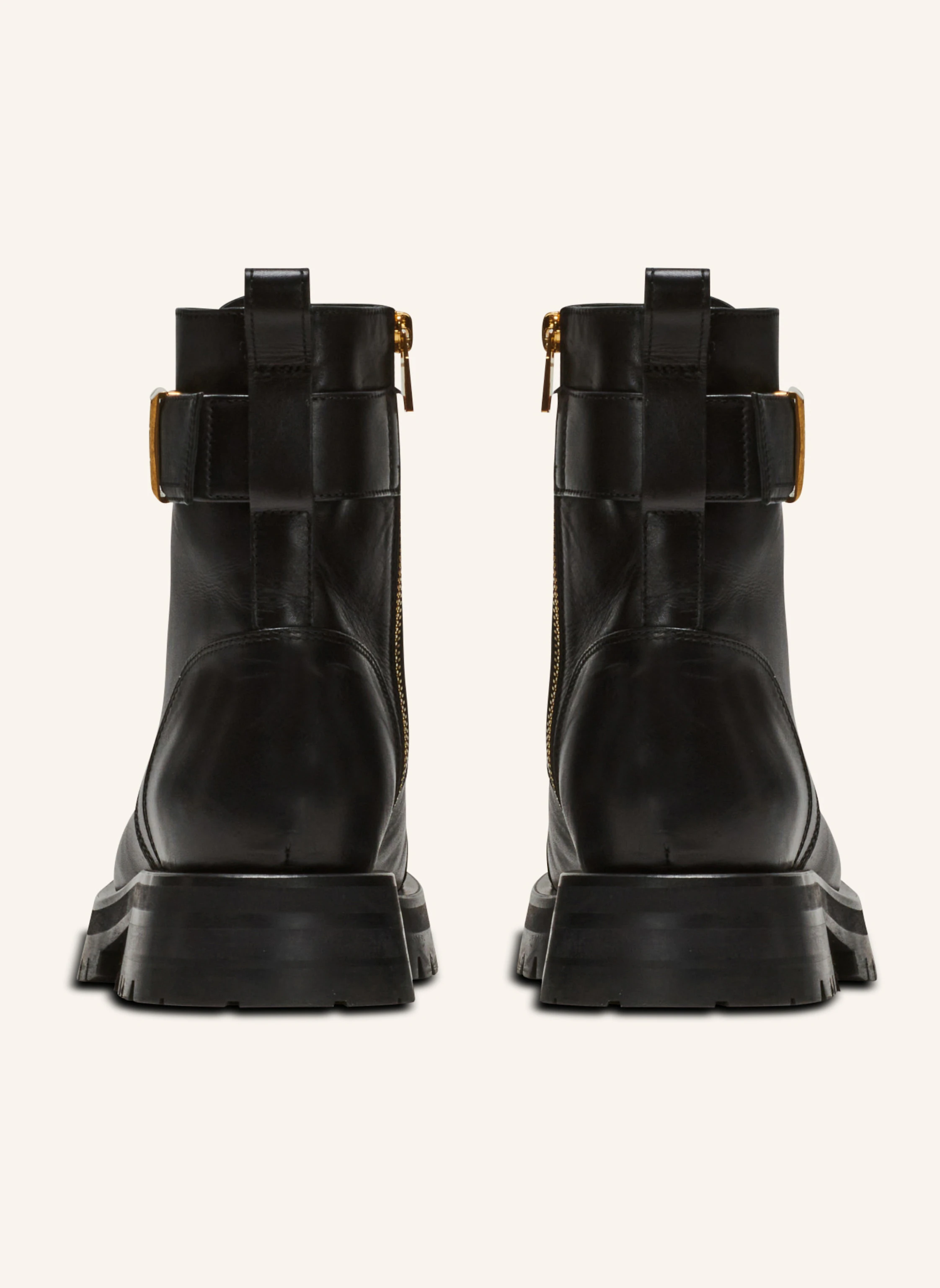 BALMAIN Ranger-Stiefeletten Charlie aus Leder