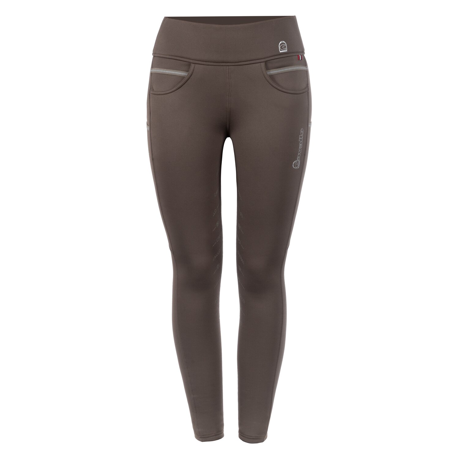 Cavallo Reitleggings CAVALLIZ GRIP - dark walnut