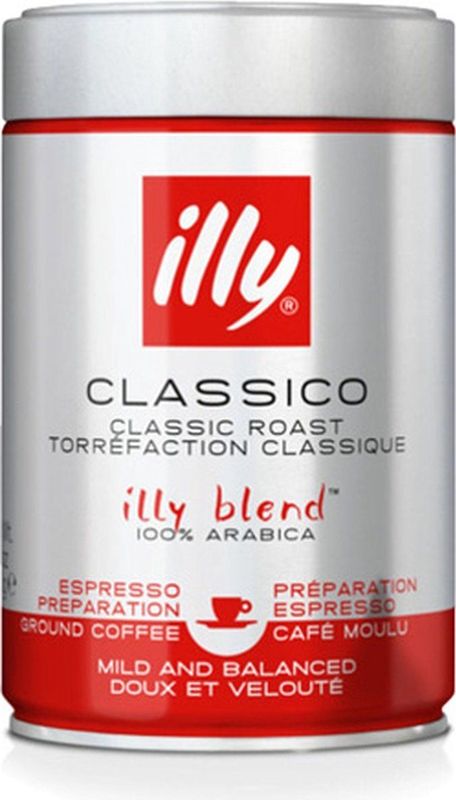 Illy - Classico - Gemalen Koffie - 250gr - 100% Arabica