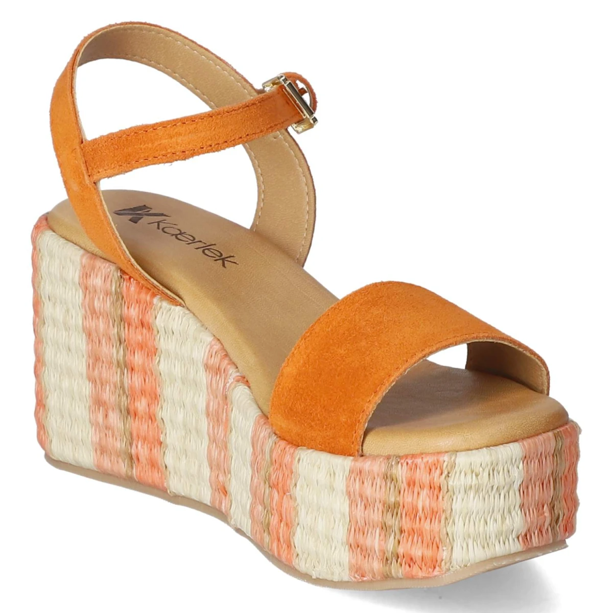 KaerlekEspadrille-Sandaletten - Arancio