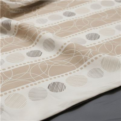Linge de lit rayures de motifs - BECQUET CRÉATION