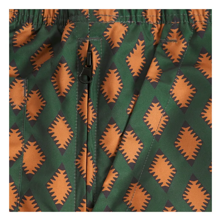 OAS Short de Bain Smokin Rustin | Vert