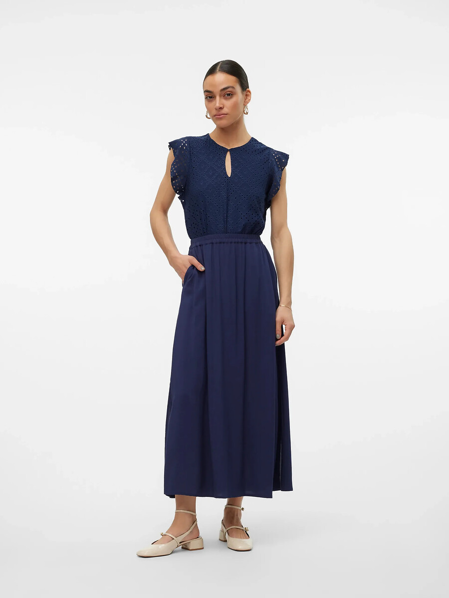 VERO MODA<br>Bedrukte lange rok