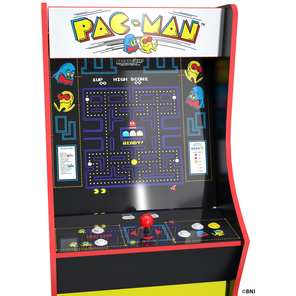 Arcade 1 UP Legacy Pacmania Bandai Namco spillkonsoll