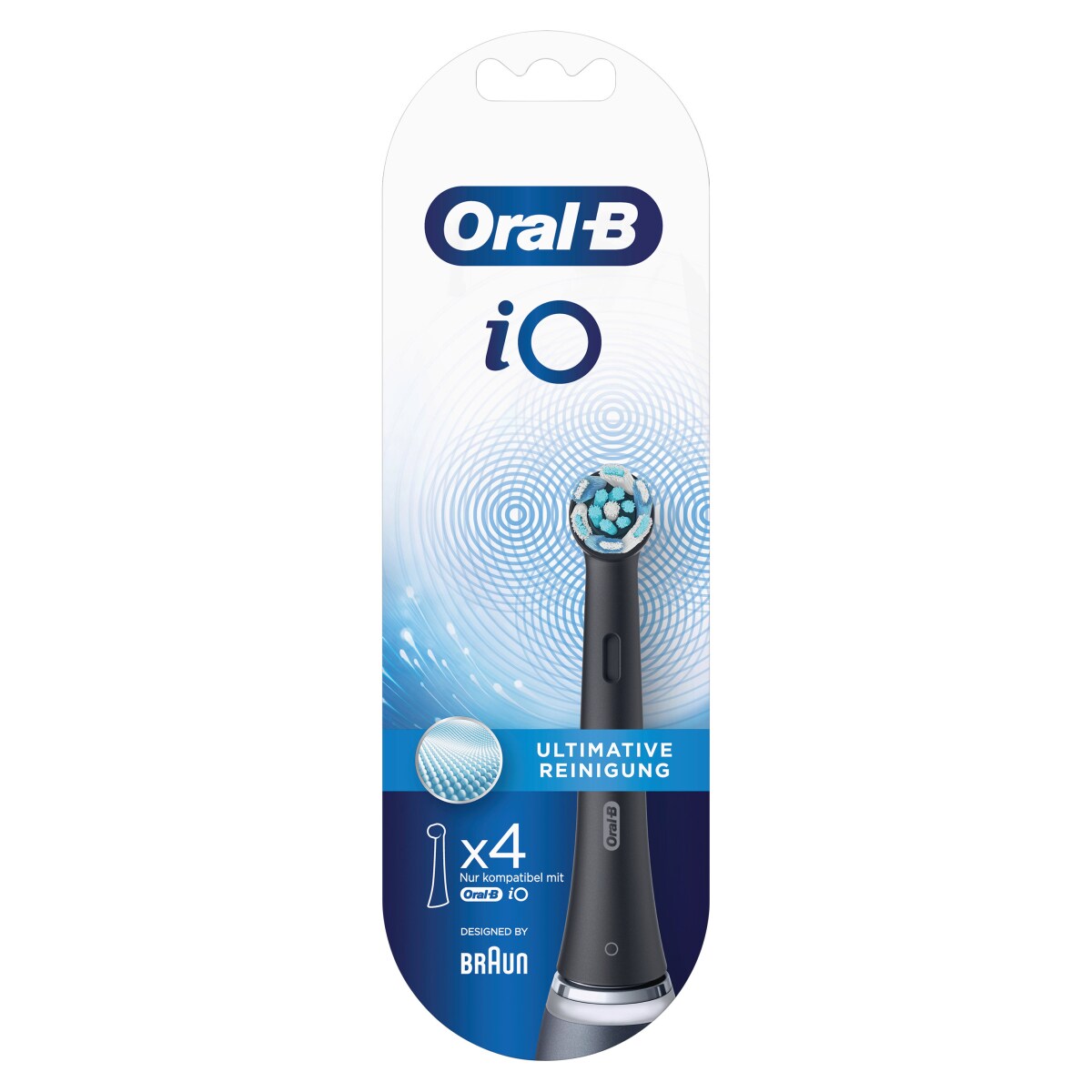 Oral-B iO Ultimative Reinigung black Ersatzbürsten 4er