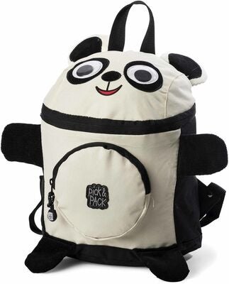 Pick & Pack Ryggsekk Panda, Black