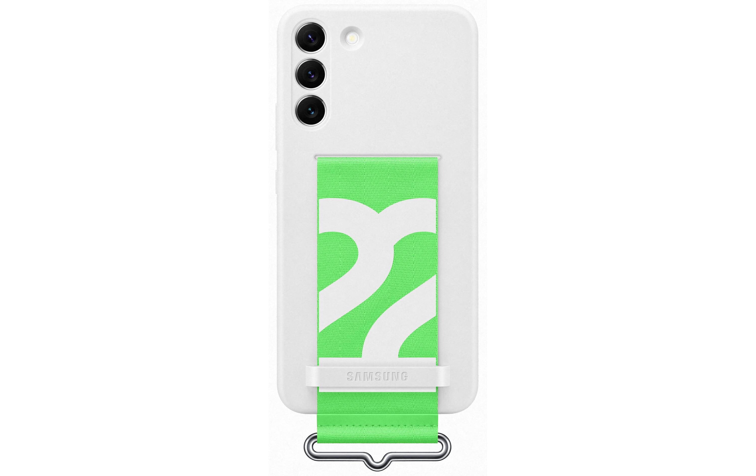 Back Cover EF-GS906 Silicone Galaxy S22+ mit RiemenSilikon-Schutzhülle mit Riemen für das Samsung Galaxy S22+ 5G