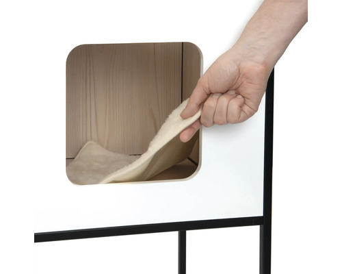 Kattenboom Vesper Patio, een stijlvolle design kattenboom met 4 niveaus, ca. 110 x 42 x 63 cm