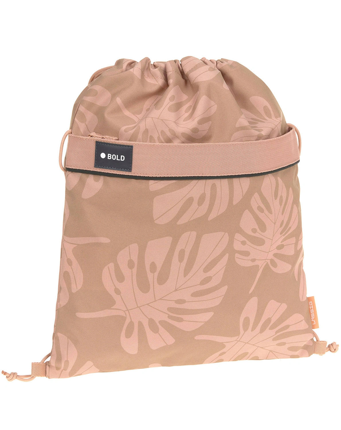 Turnbeutel BOLD LEAVES in caramel