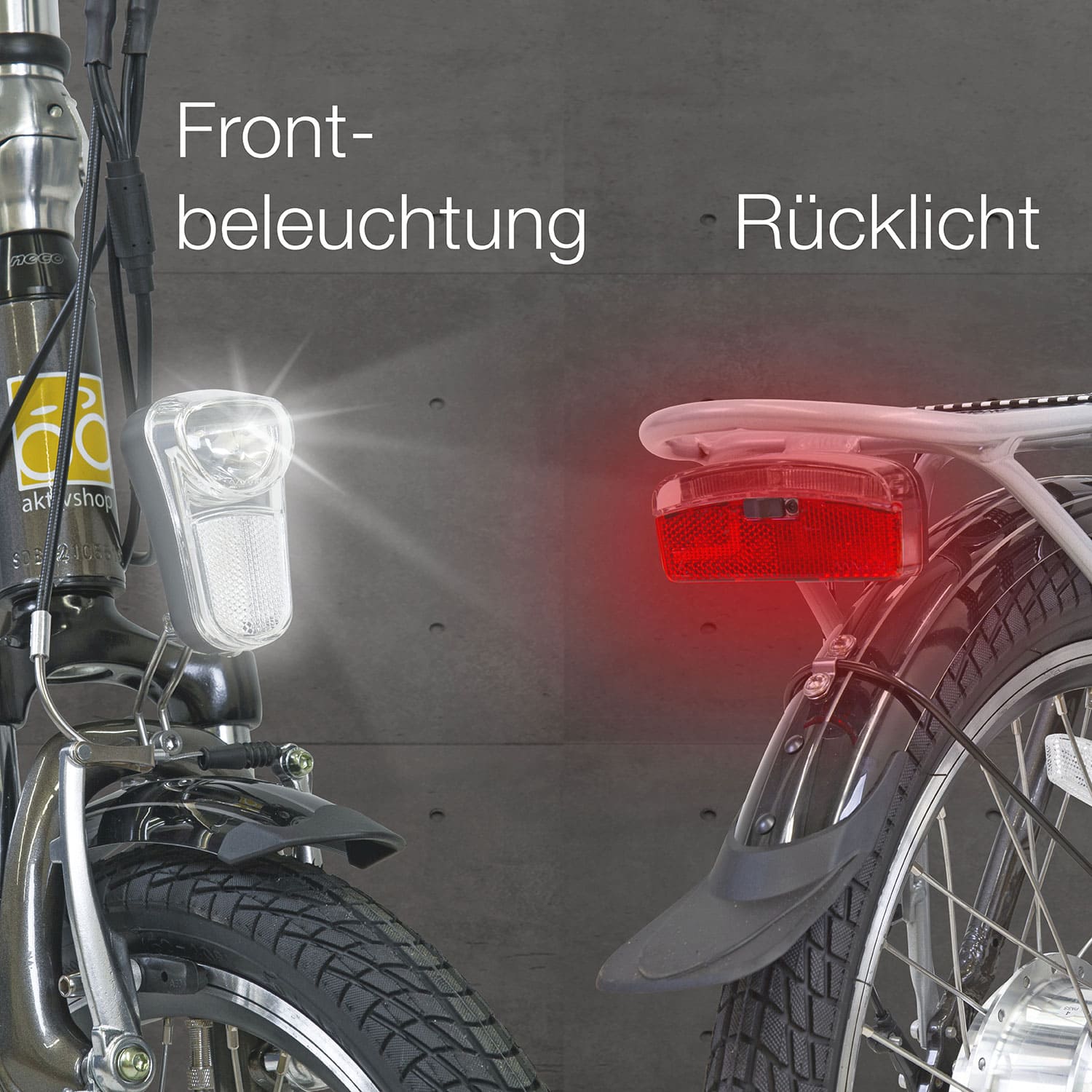 aktivelo Alu-Elektro-Faltrad Sport, 20 Zoll Sport