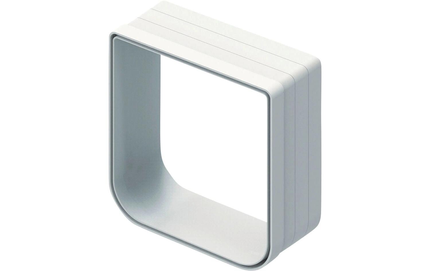 Tunnelverlängerung 50 mm Weiss zu Cat Mate mit TunnelWandverkleidung