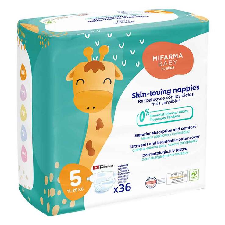 Mifarma Baby Windeln 11 - 25 kg, 36 St