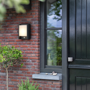 Philips buitenlamp Arbour met bewegingsensor antraciet 3,8W 800 lm