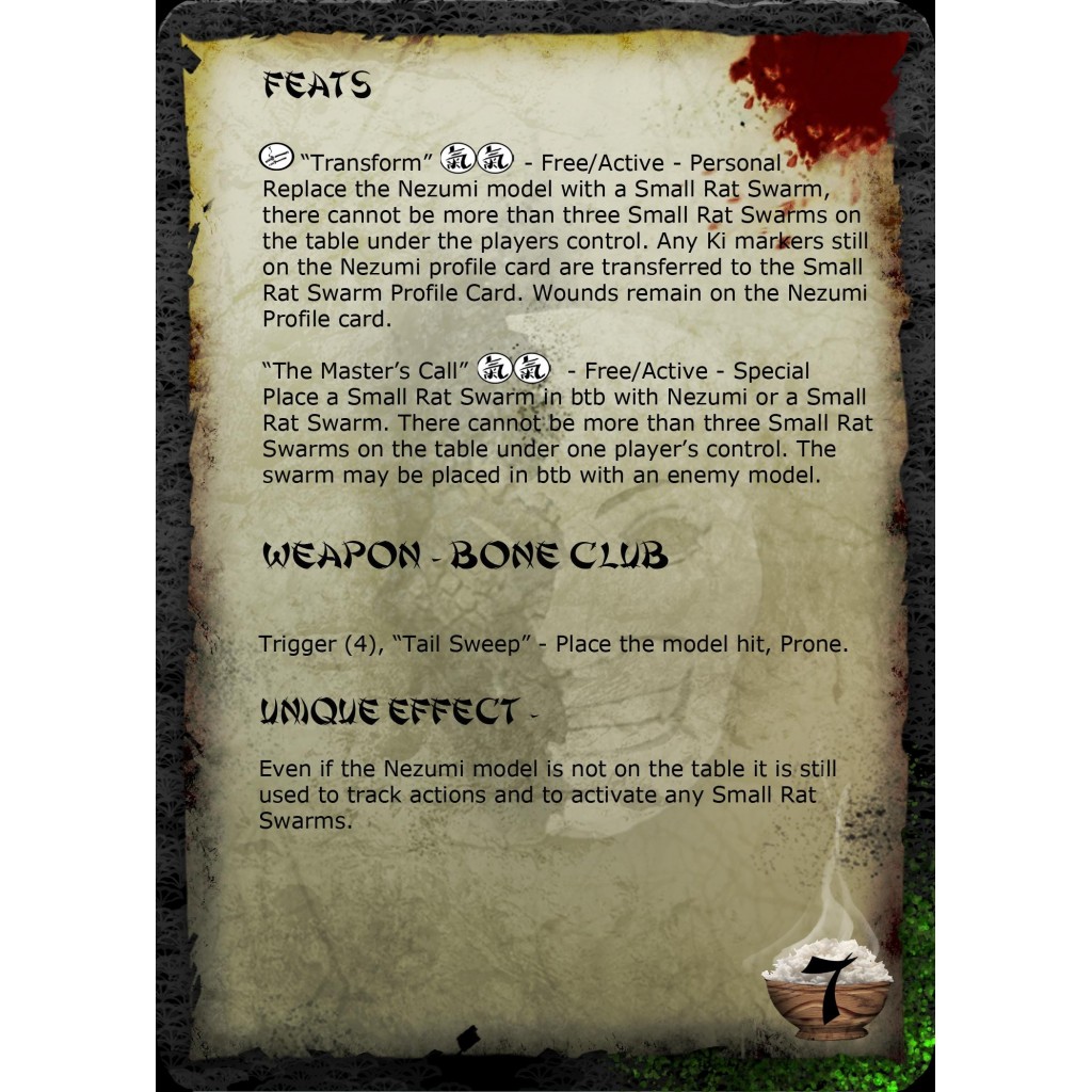 Bushido - Cult of Yurei - Nezumi