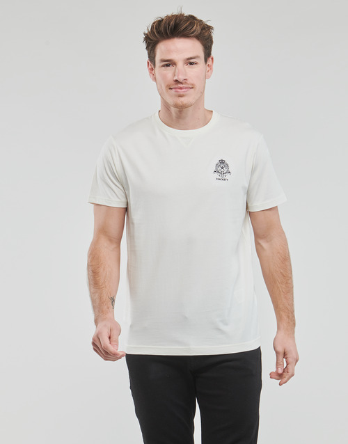 Hackett - EFFORTLESS LONDON HERITAGE LOGO TEE - Blanc