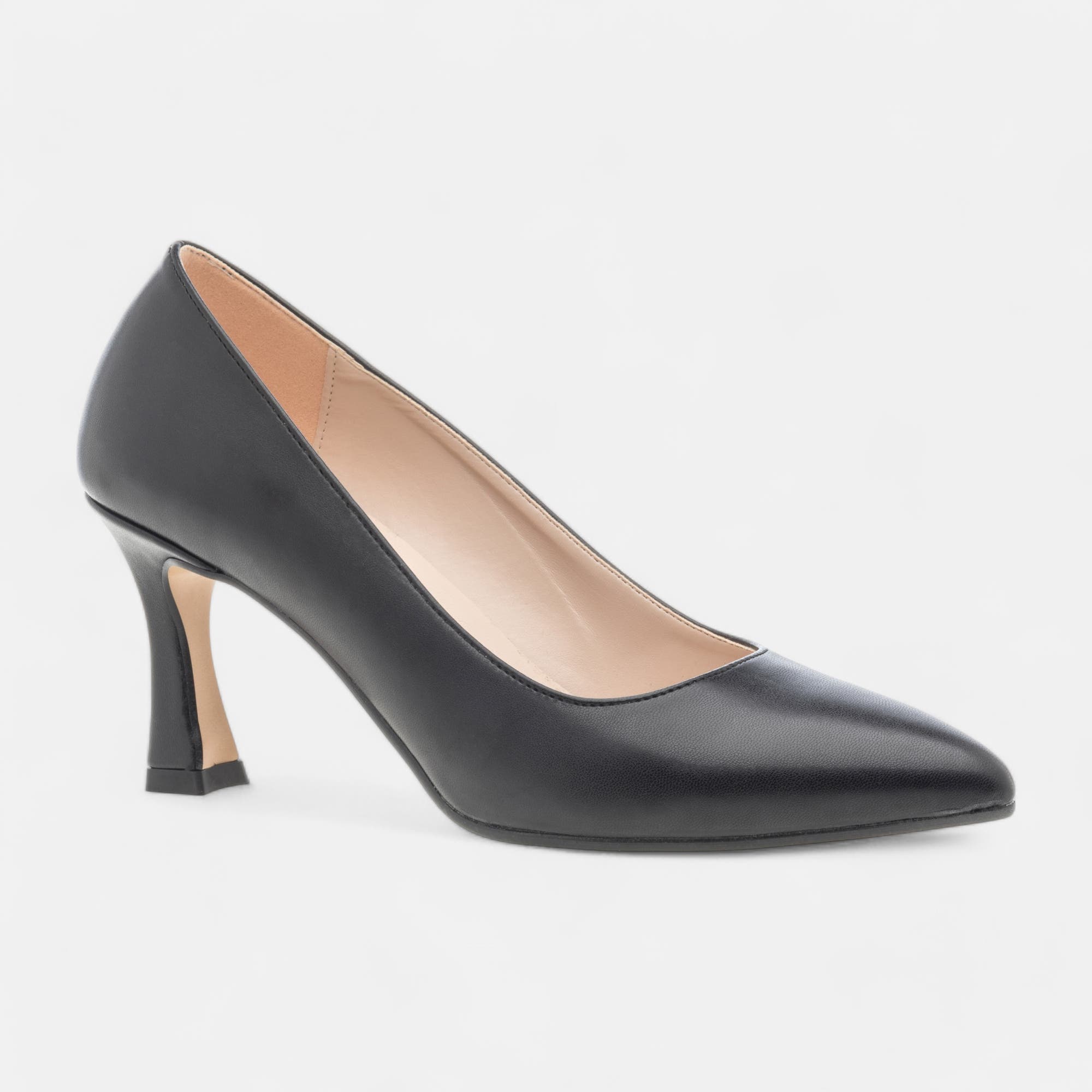 Escarpins à talon compensé Femme noir