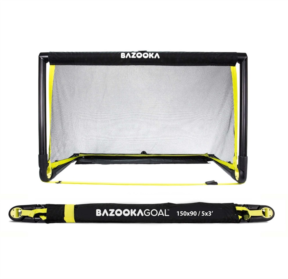 Bazooka Foldbart Fodboldmål 150 x 90 cm