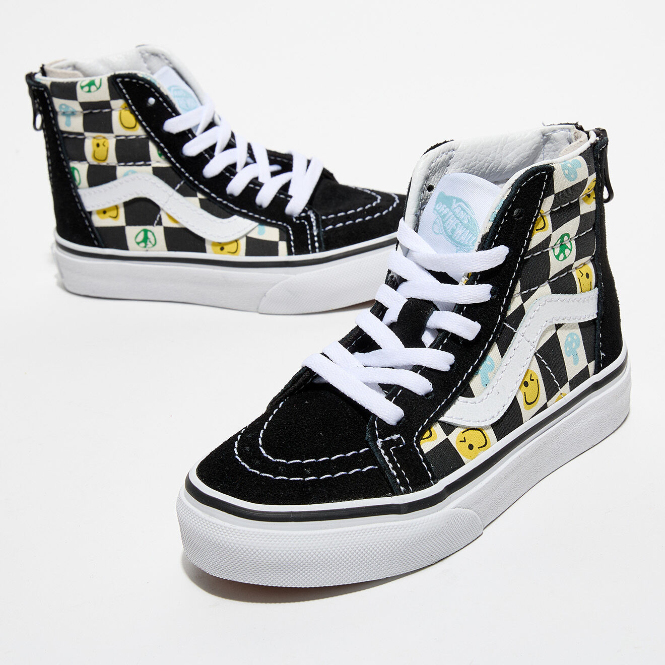 Vans Baskets SK8-Hi Zip noir/multicolore