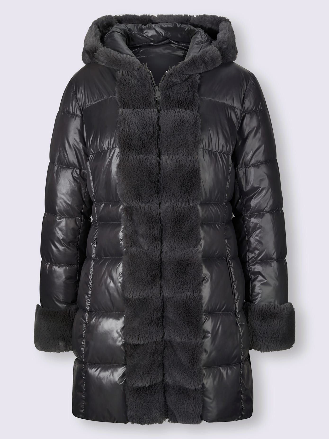 Veste longue superbe qualité légèrement brillante