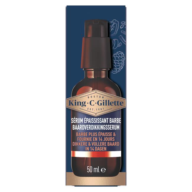 King C. Gillette Baardverdikkingsserum 50 ML