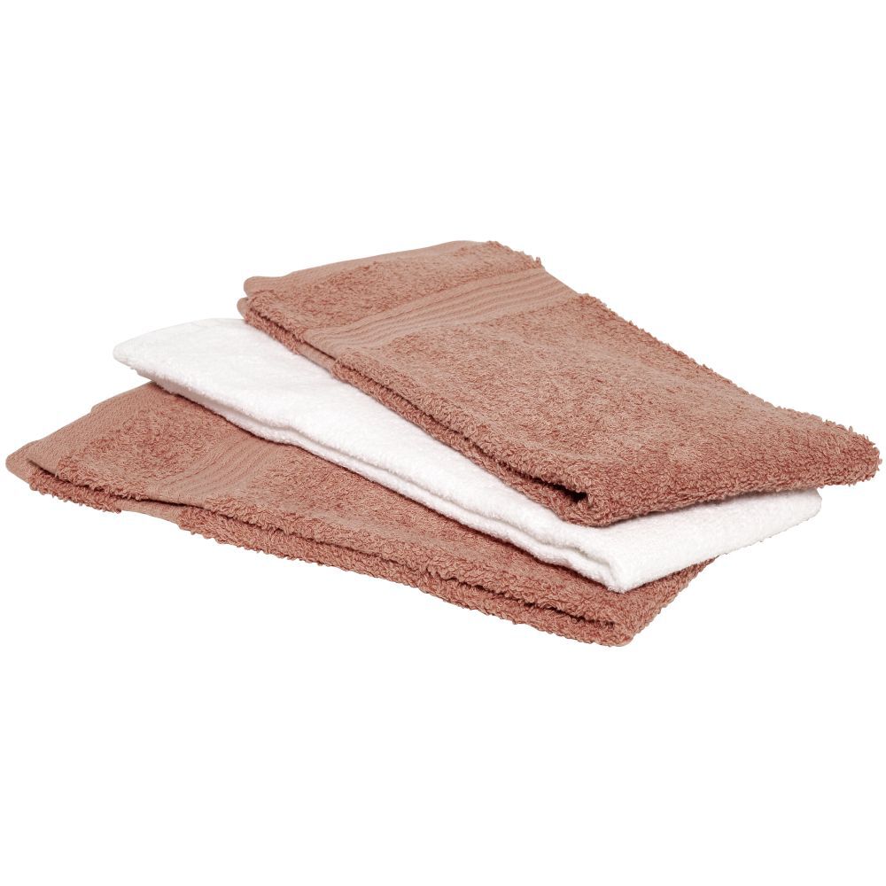 Serviettes en coton x3