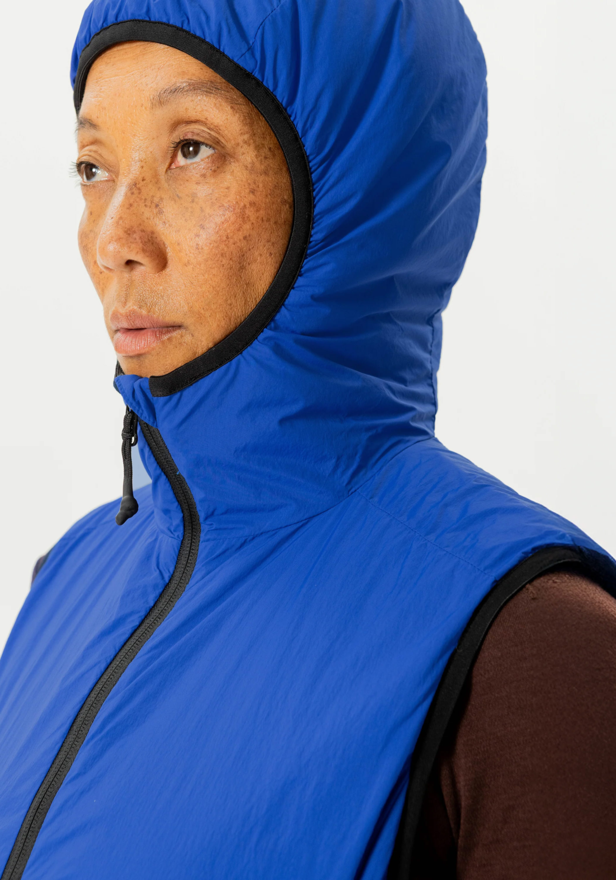 Rotauf Damen-Weste Insulation 90 Vest Hood Ultramarine