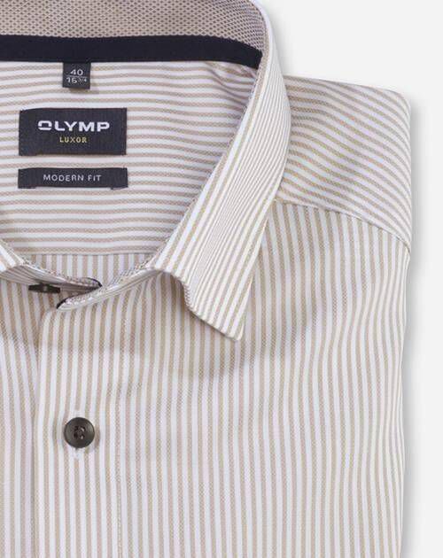 OLYMP| Herren Hemd OLYMP LUXOR Modern Fit Kurzarm