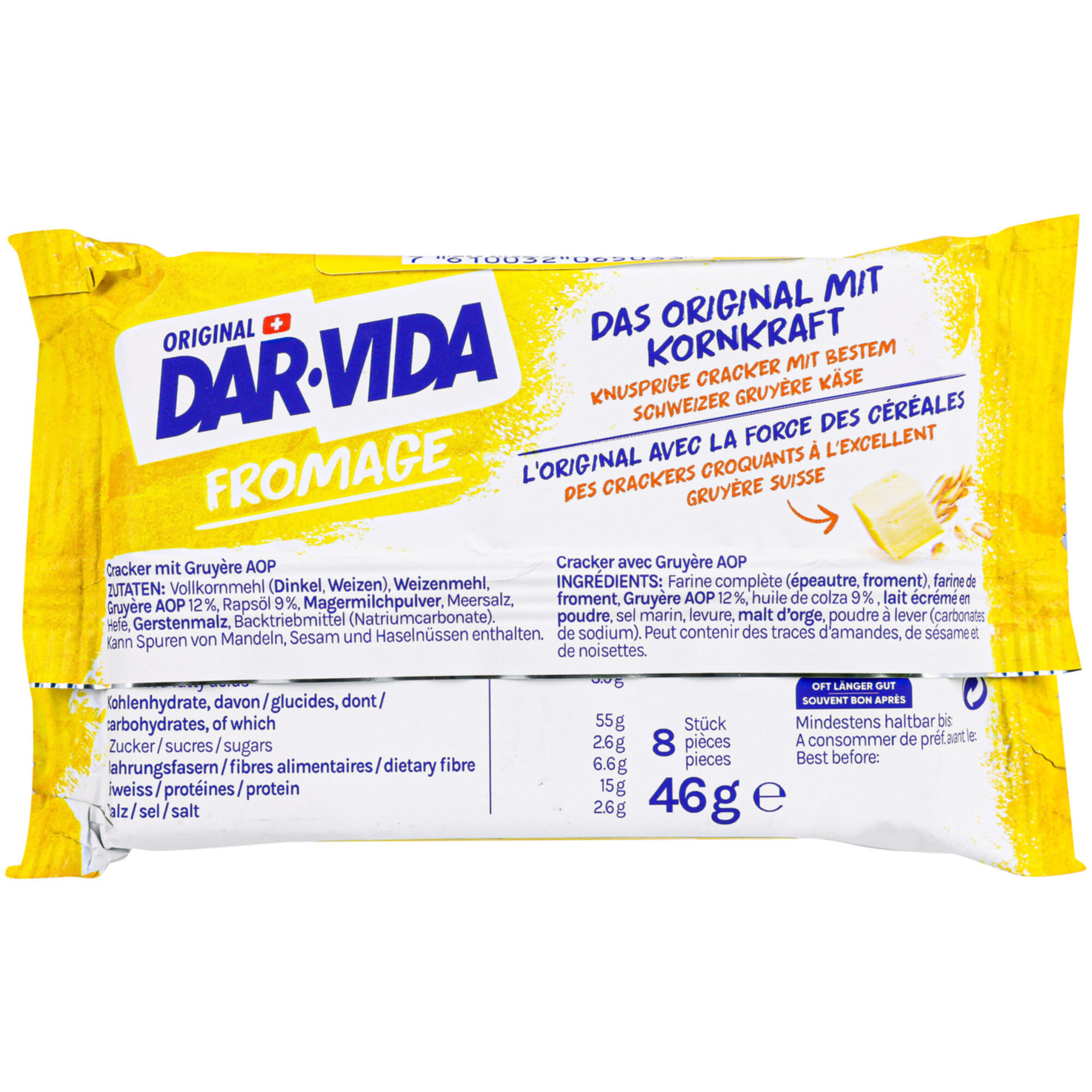 Dar-Vida Fromage 4 Portionen