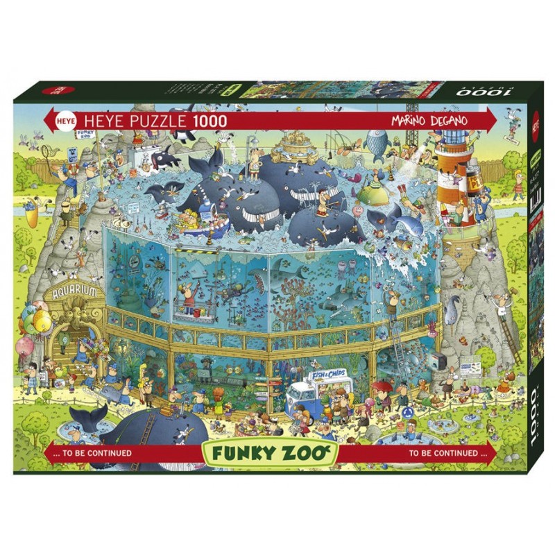 Puzzle 1000 pièces - Ocean habitat
