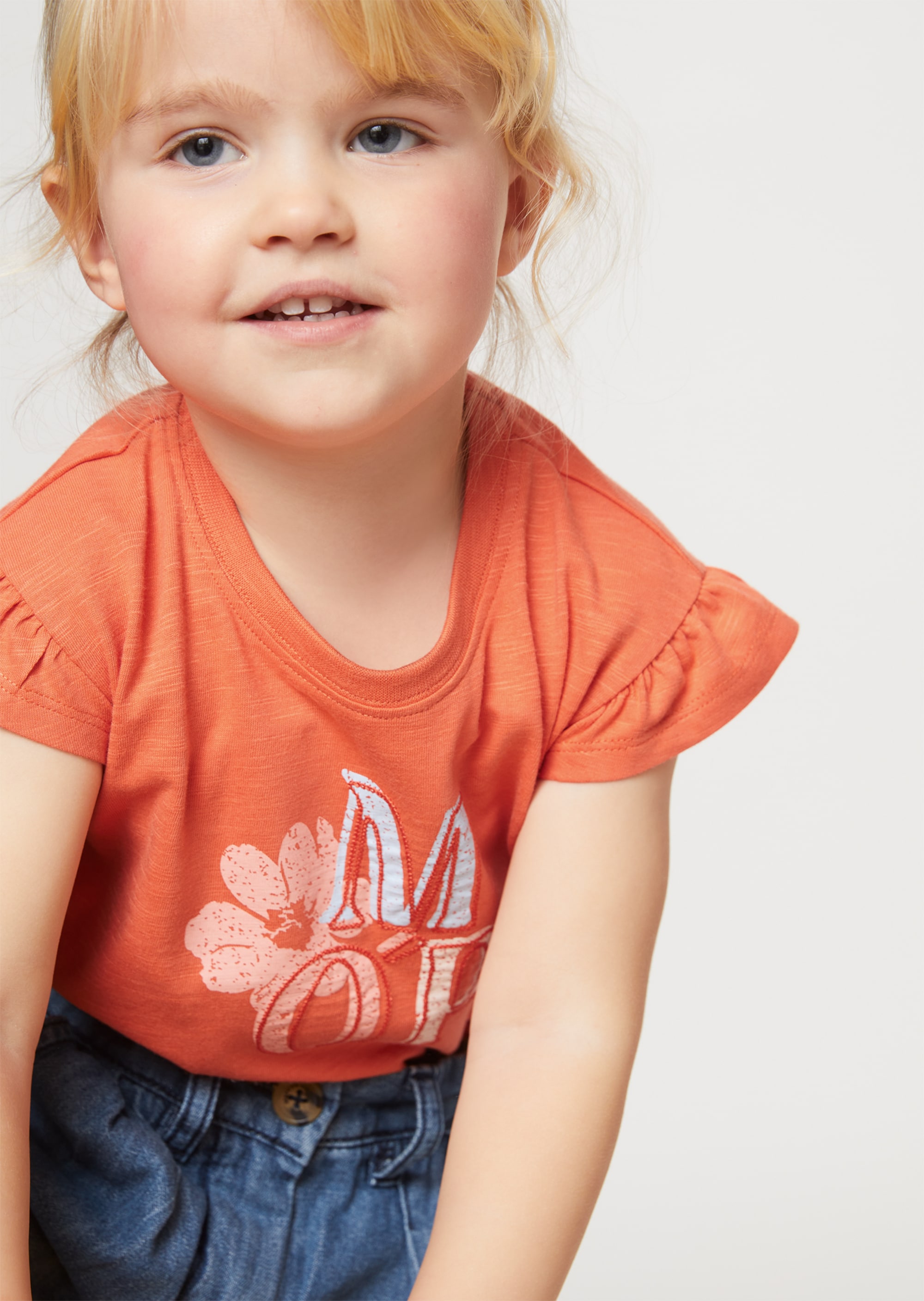 KIDS-GIRLS T-Shirt aus reiner Bio-Baumwolle