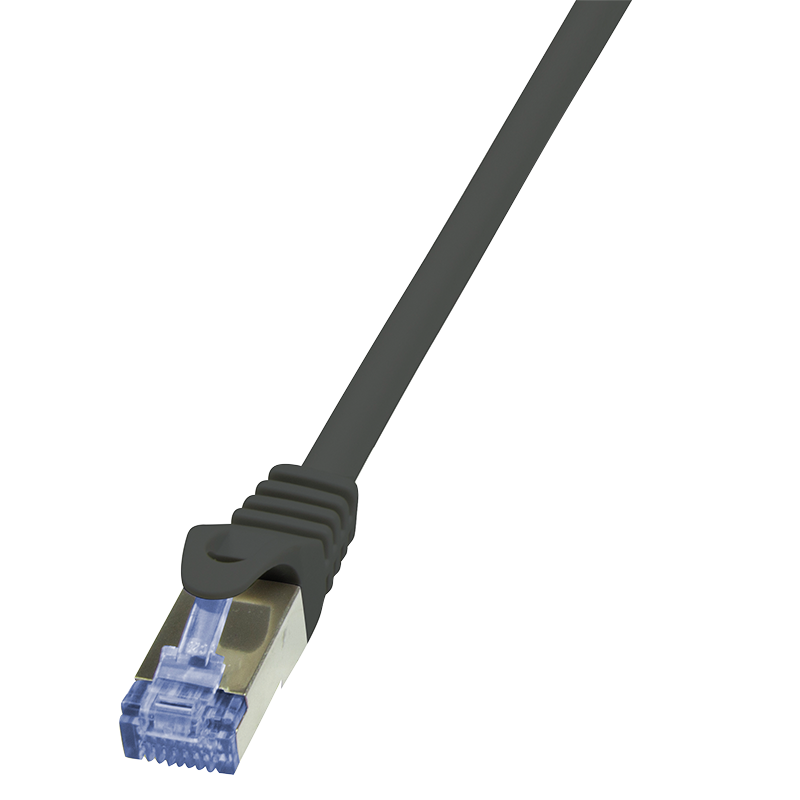 Patchkabel Cat 6A 10 m schwarz