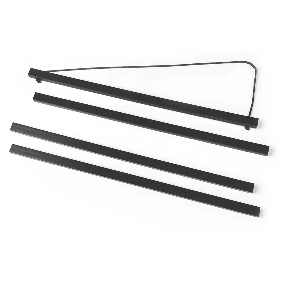 Posterhanger Zwart 50 - 51x1,5cm - Zwart