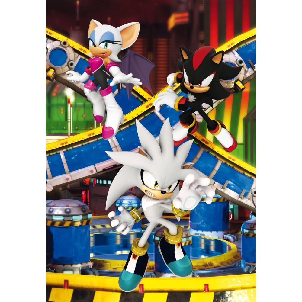 Clementoni Sonic The Hedgehog 3 x 48-teiliges Puzzle
