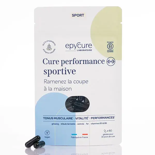 Epycure Sport Cure Performance & Recuperação Esportiva 60 cápsulas