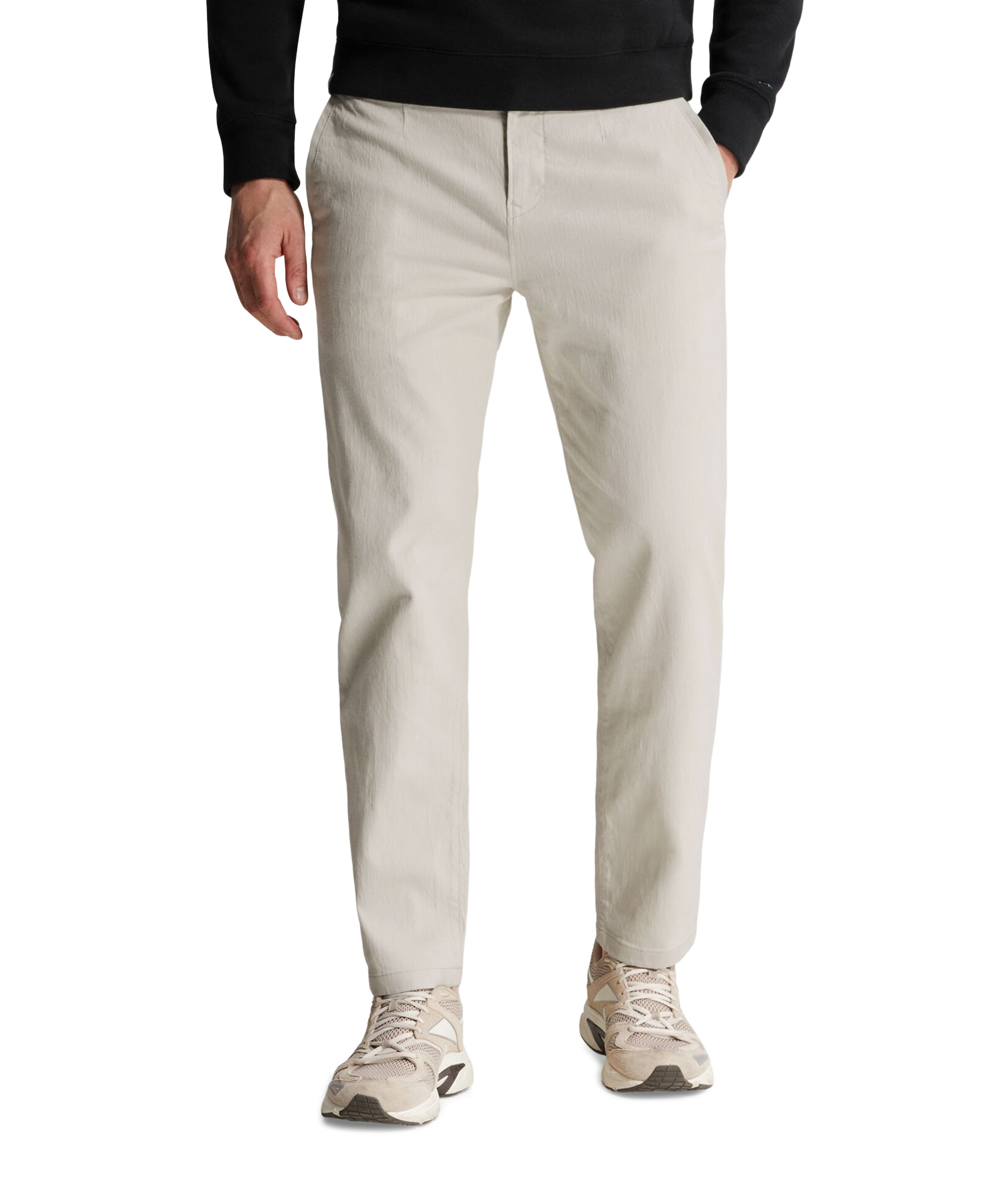 Cast Iron RELAXED CHINO SLUB STRUCTURE heren broek beige